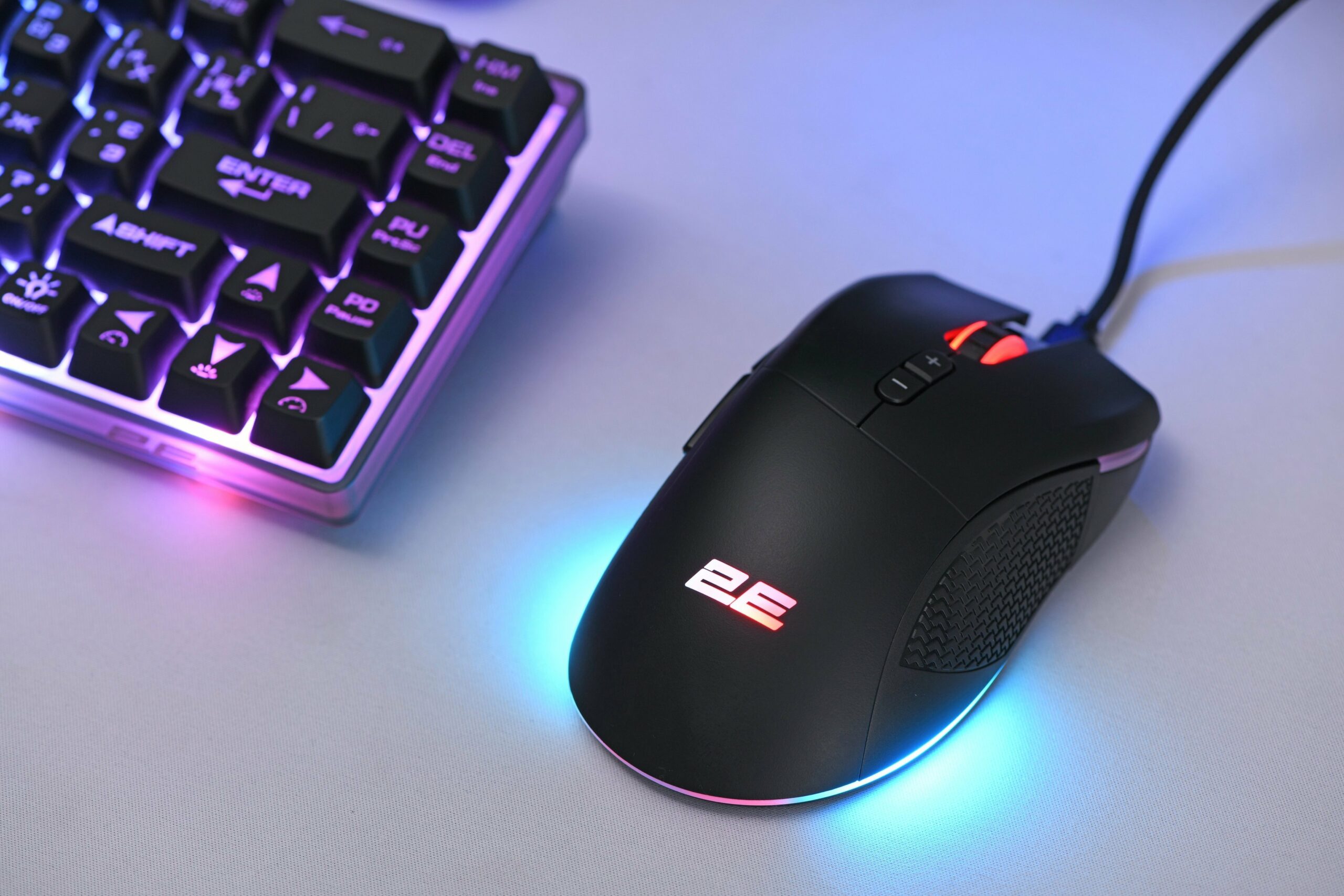 Ігрова миша 2E Gaming MG350 WL, RGB USB Black (2E-MG350UB-WL)