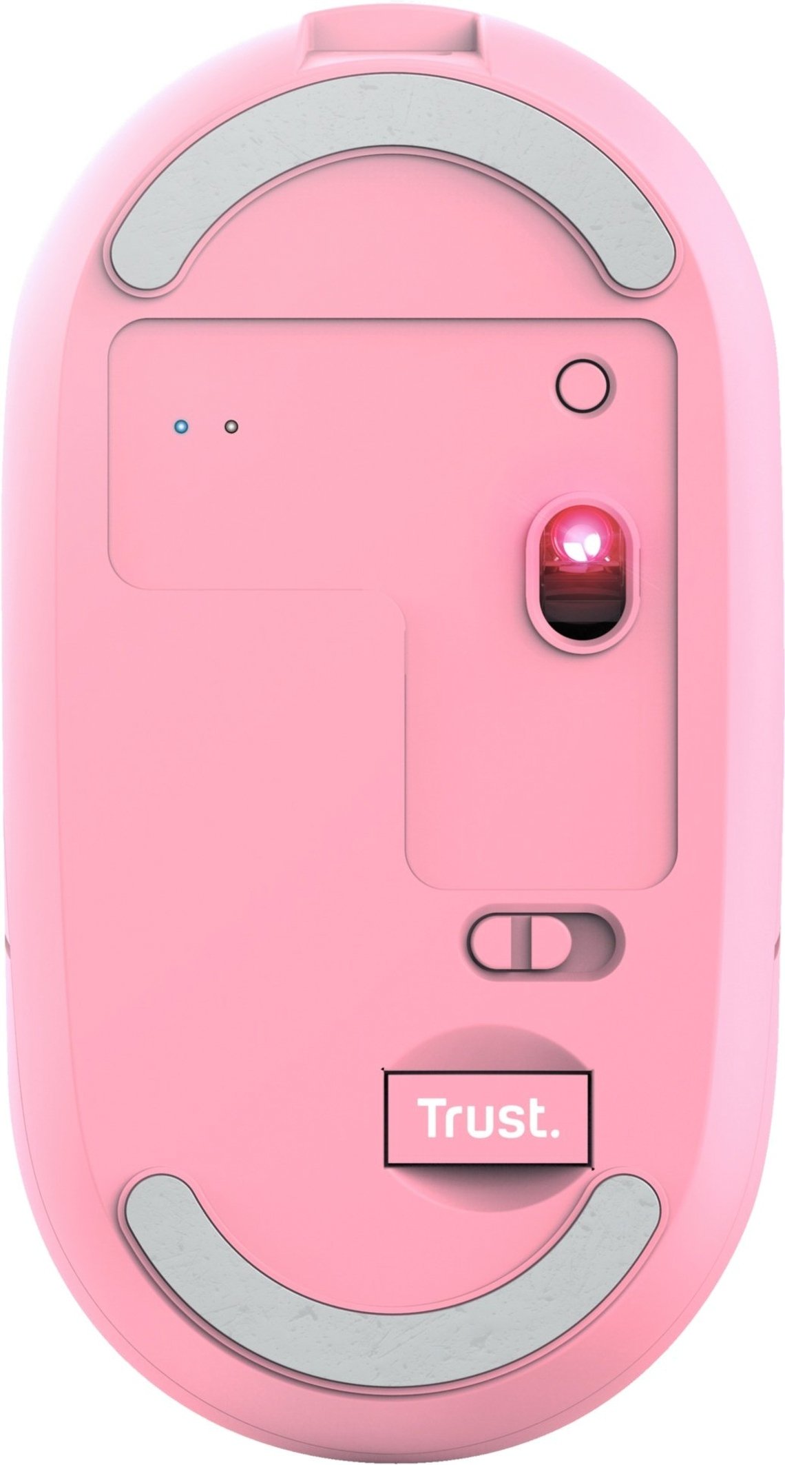 Миша Trust Puck Rechargeable Ultra-Thin BT WL Silent Pink (24125_TRUST)