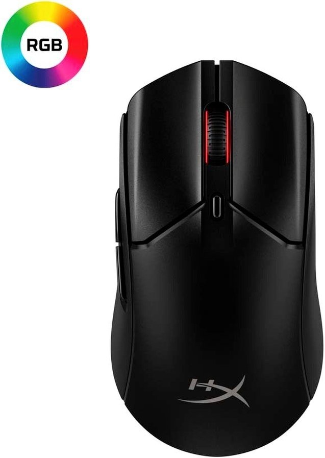 Ігрова миша HyperX Pulsefire Haste 2 WL, Black (6N0B0AA)