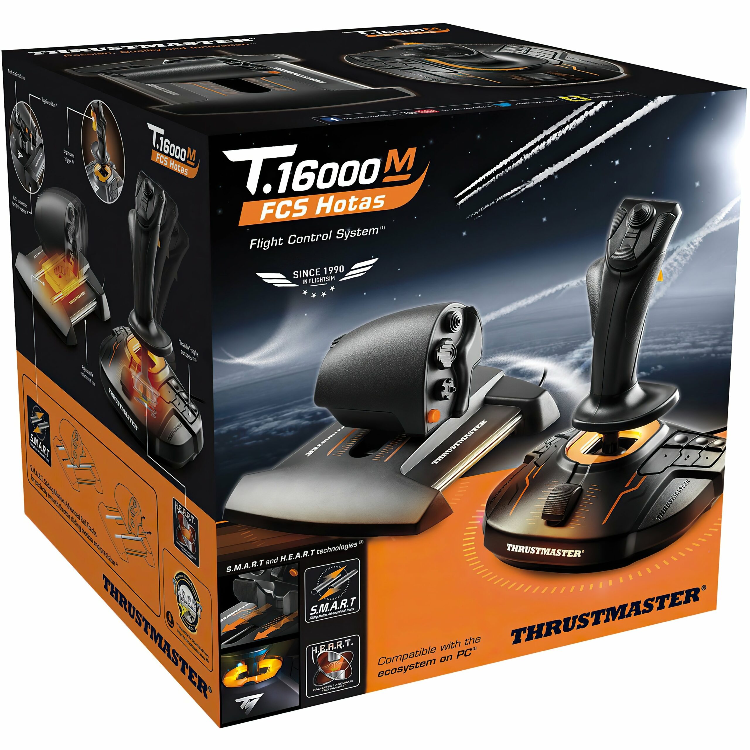 Джойстик Thrustmaster T-16000m fcs Hotas PC (2960778)