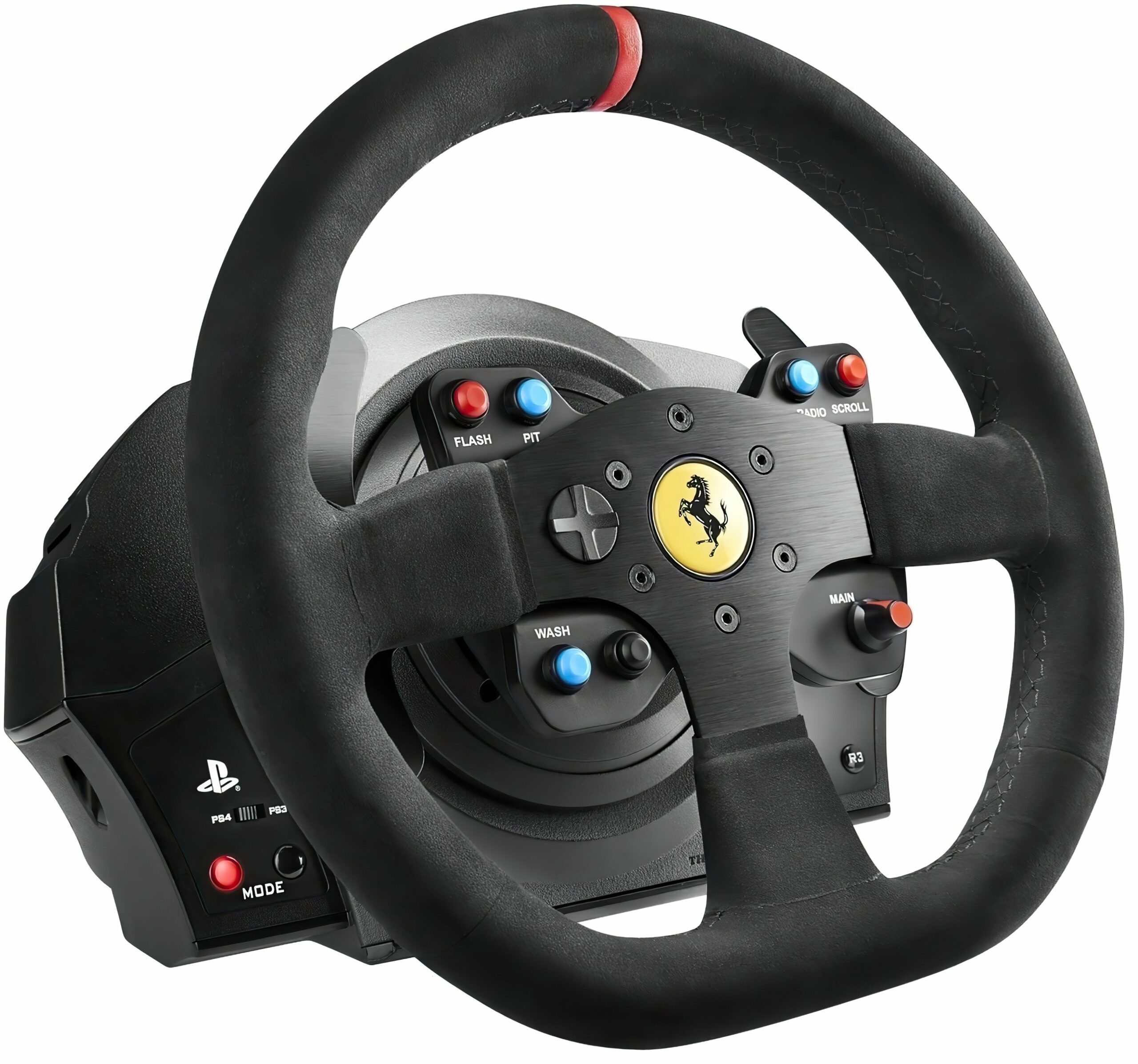 Руль и педали Thrustmaster для PC/PS3/PS4/PS5 T300 Ferrari Integral RW Alcantara edition (4160652)