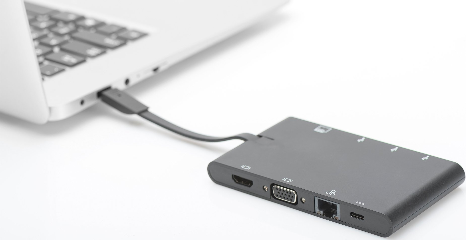 Док-станція DIGITUS Travel USB-C, 9 Port (DA-70865)