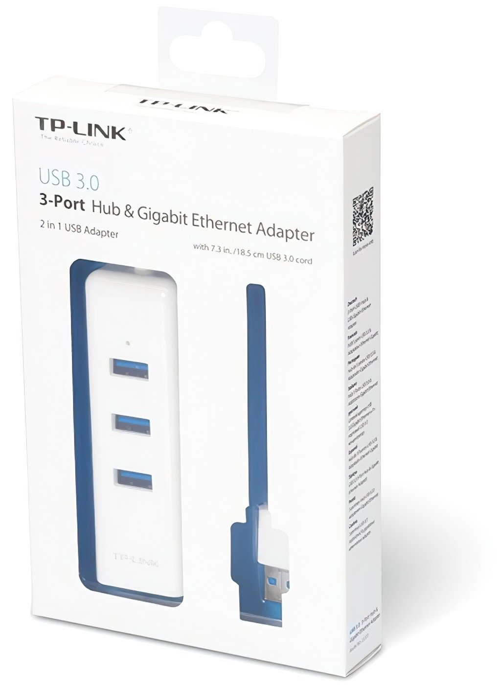 Мережевий адаптер TP-LINK UE330, USB 3.0 to Gigabit Ethernet Network (UE330)