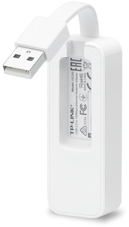 Мережевий адаптер TP-LINK UE200, USB 2.0 to 100Mbps Ethernet Network (UE200)