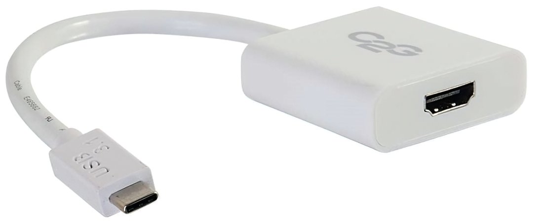 Адаптер C2G USB-C на HDMI White (CG80516)