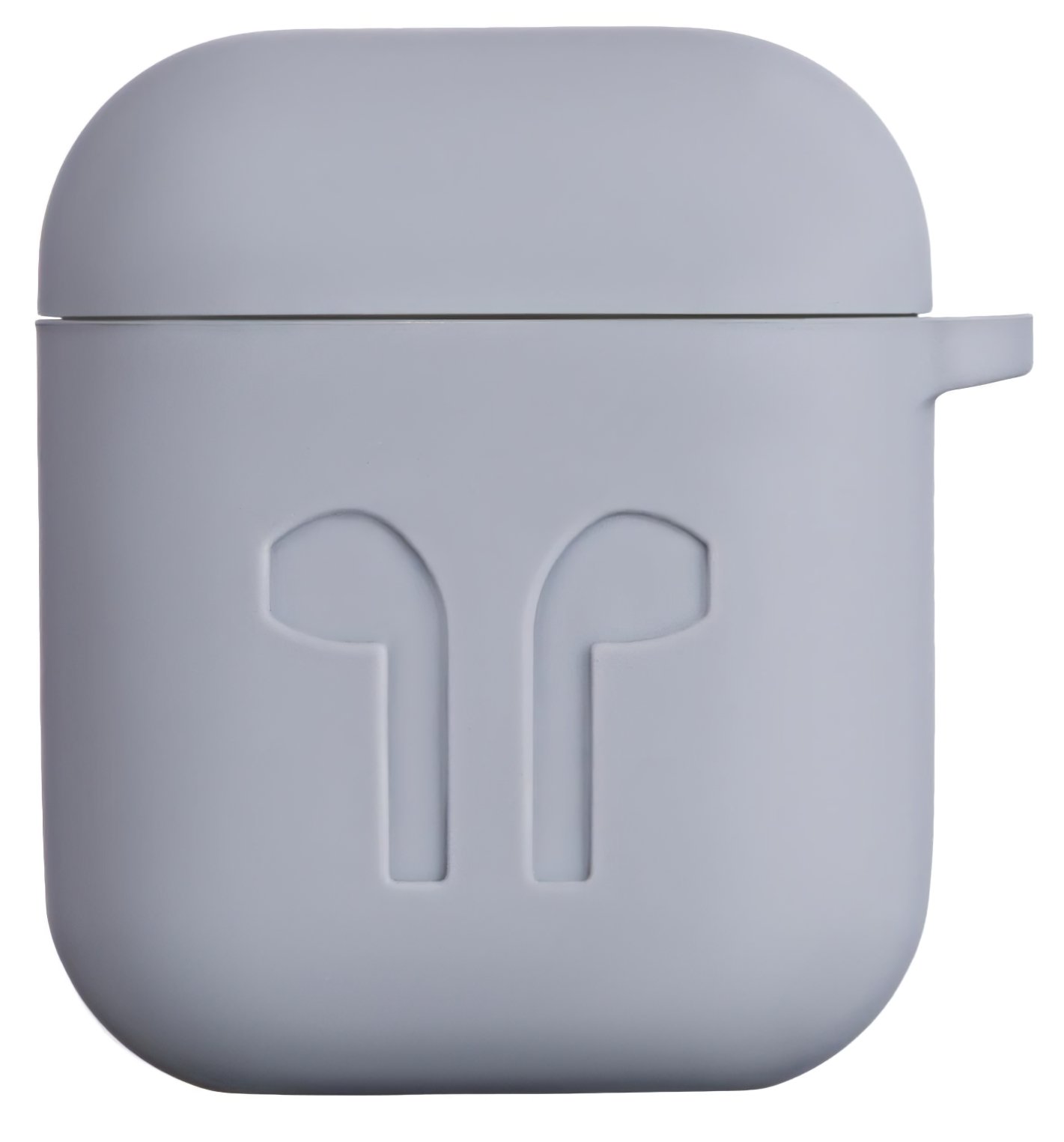 Чохол 2Е для Apple AirPods Pure Color Silicone (1.5mm) Imprint Lavender (2E-AIR-PODS-IBSI-1.5-LV)