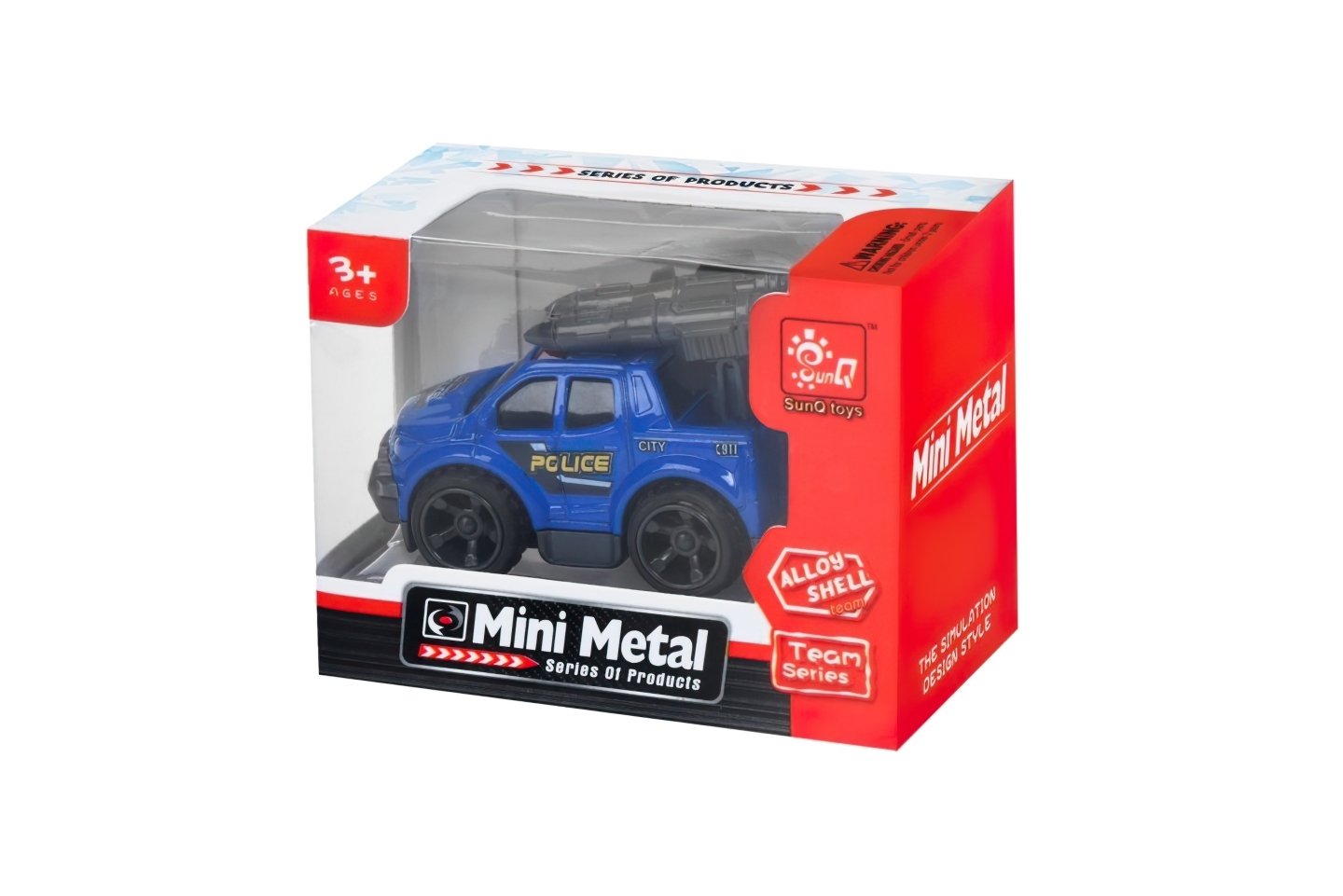 Машинка Same Toy Mini Metal Гоночний позашляховик синій (SQ90651-3Ut-1)