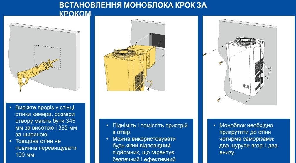 Моноблок холодильний Snaige SGL011P, -15°C до -25°C, 685W