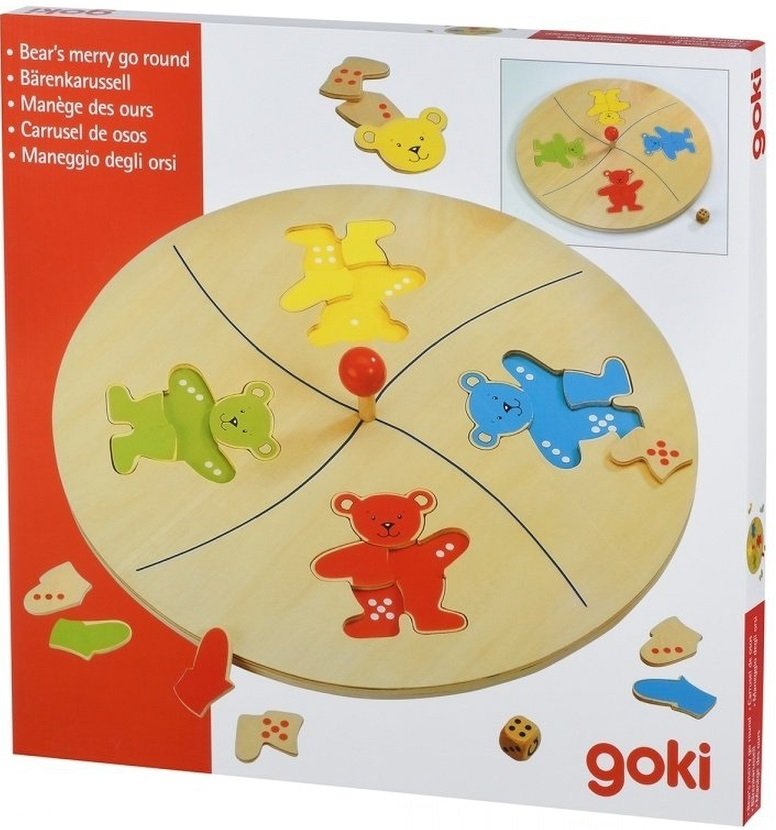 Настольная игра goki Веселые мишки (56941G)