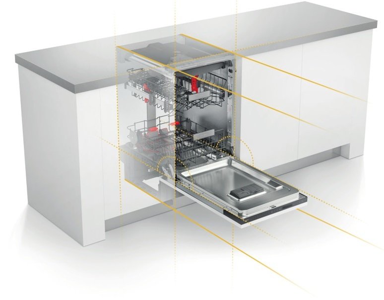 Вбудовувана посудомийна машина Whirlpool WSIC3M27C