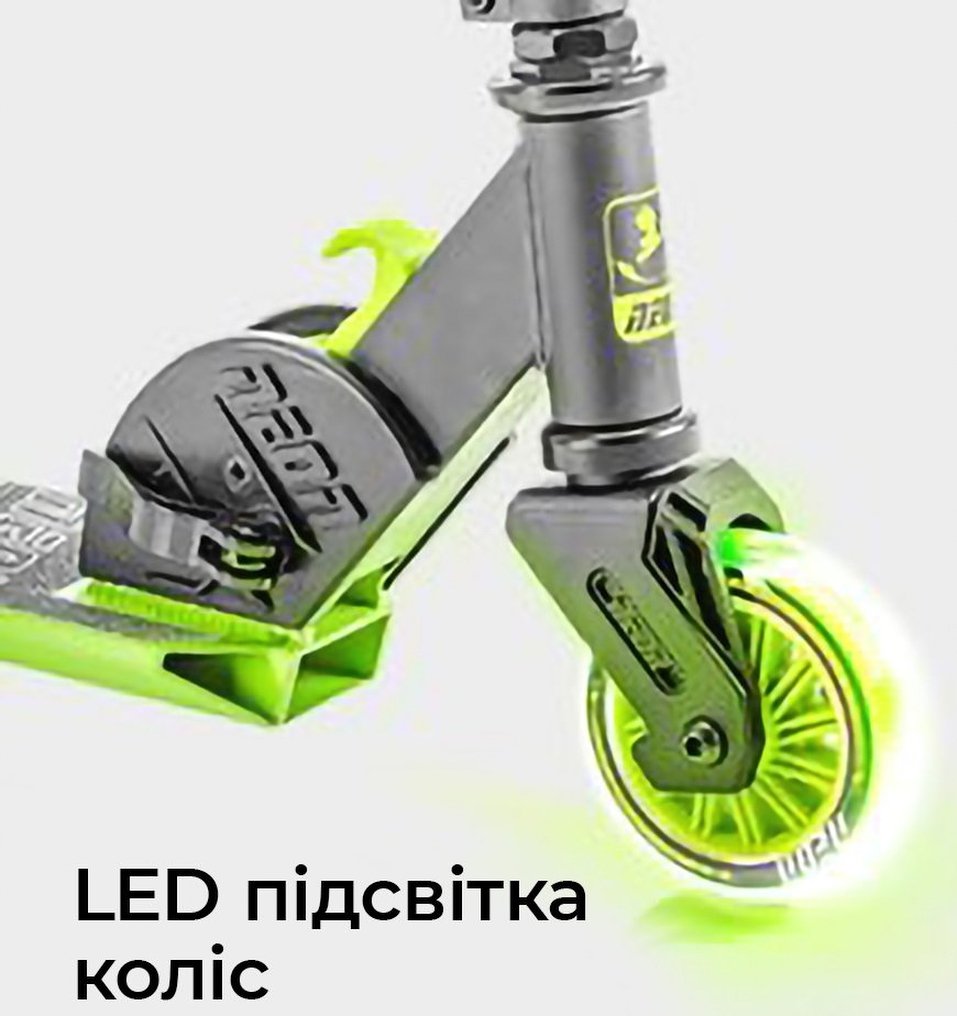 Самокат Neon Vector Зеленый