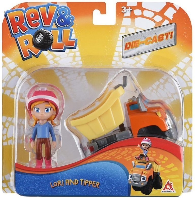 Игровой набор Rev & Roll DieCast Lori & Tipper (EU881051)