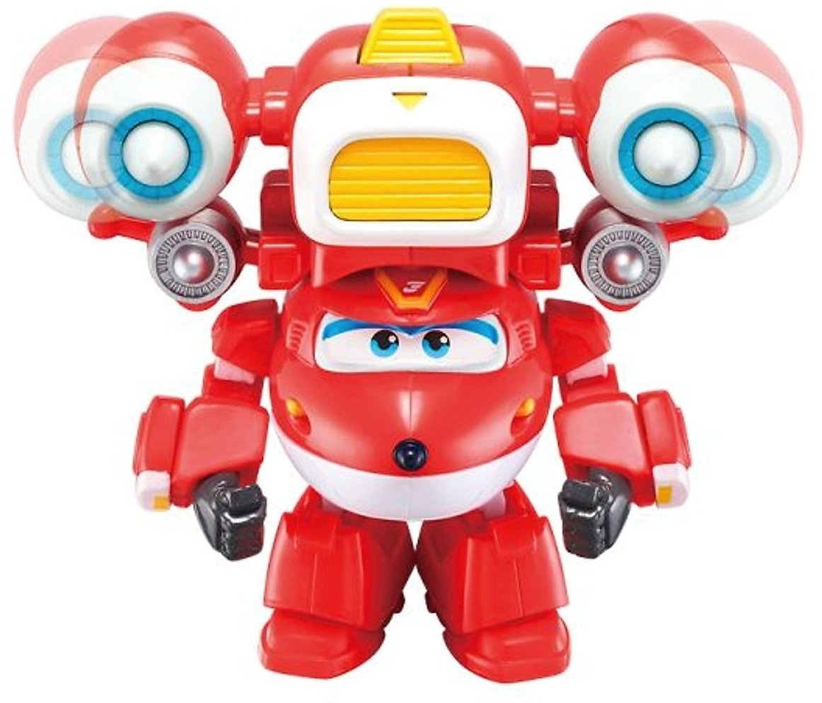 Ігровий набір Super Wings Supercharge Articulated Action Vehicle Jett, Джетт