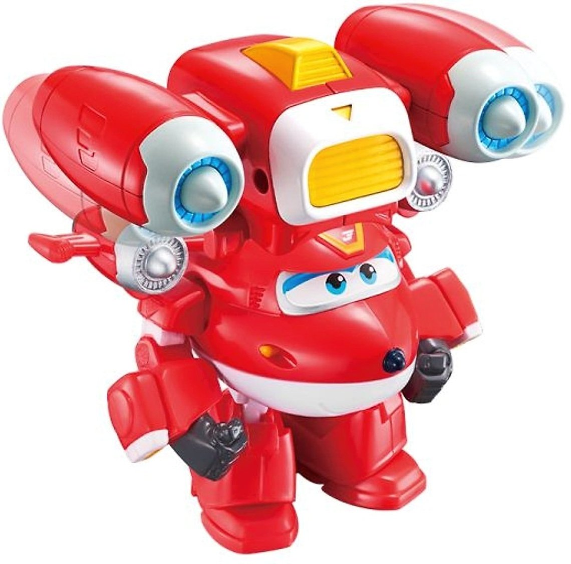 Ігровий набір Super Wings Supercharge Articulated Action Vehicle Jett, Джетт