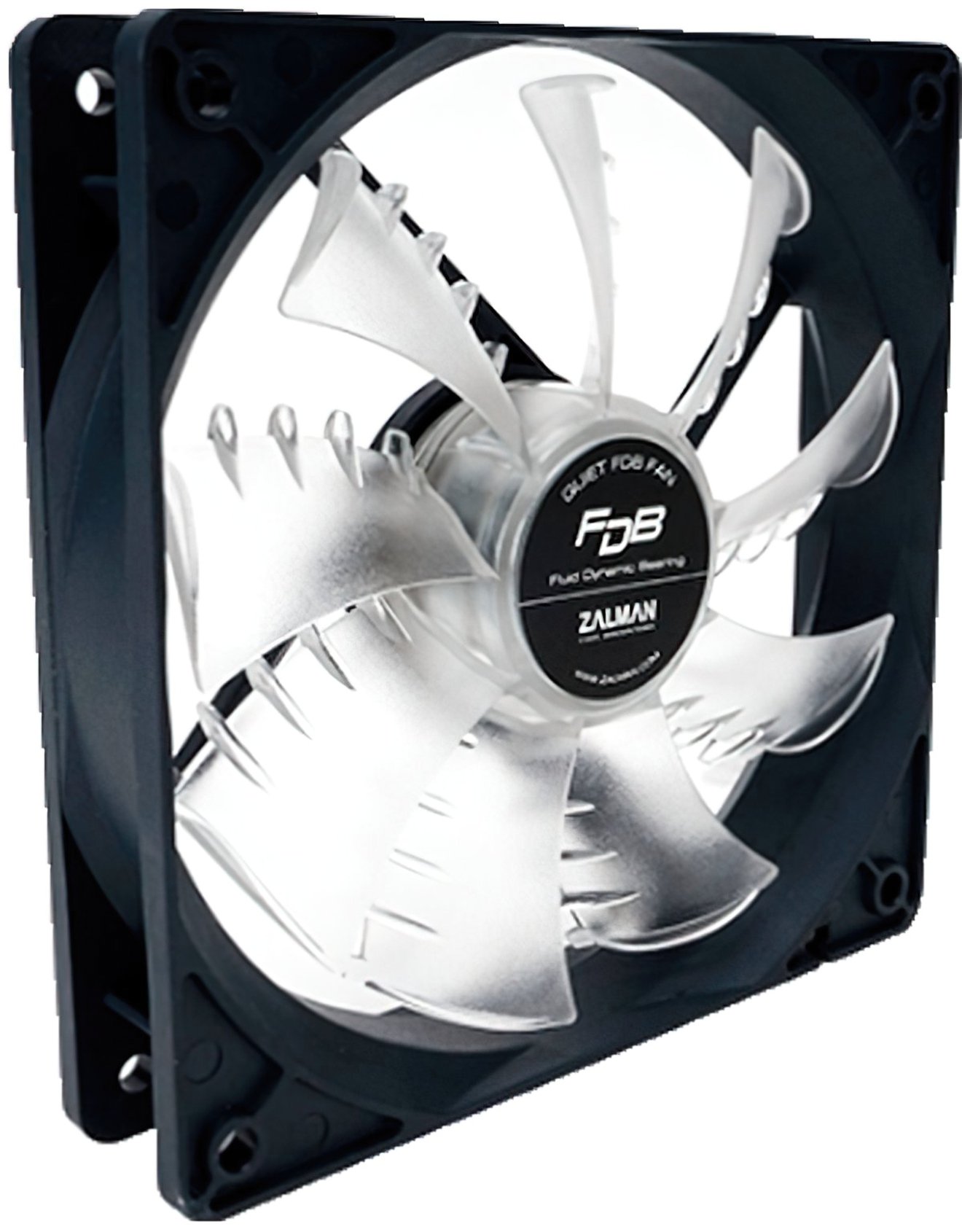 Корпусный вентилятор ZALMAN ZM-F3 FDB SF 120 мм, 1200 rpm ±10%, 3 pin, черный (ZM-F3FDBSF)