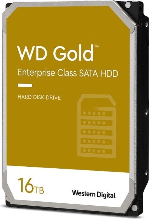 Жесткий диск внутренний WD 3.5" SATA 3.0 16TB 7200 512MB Gold (WD161KRYZ)