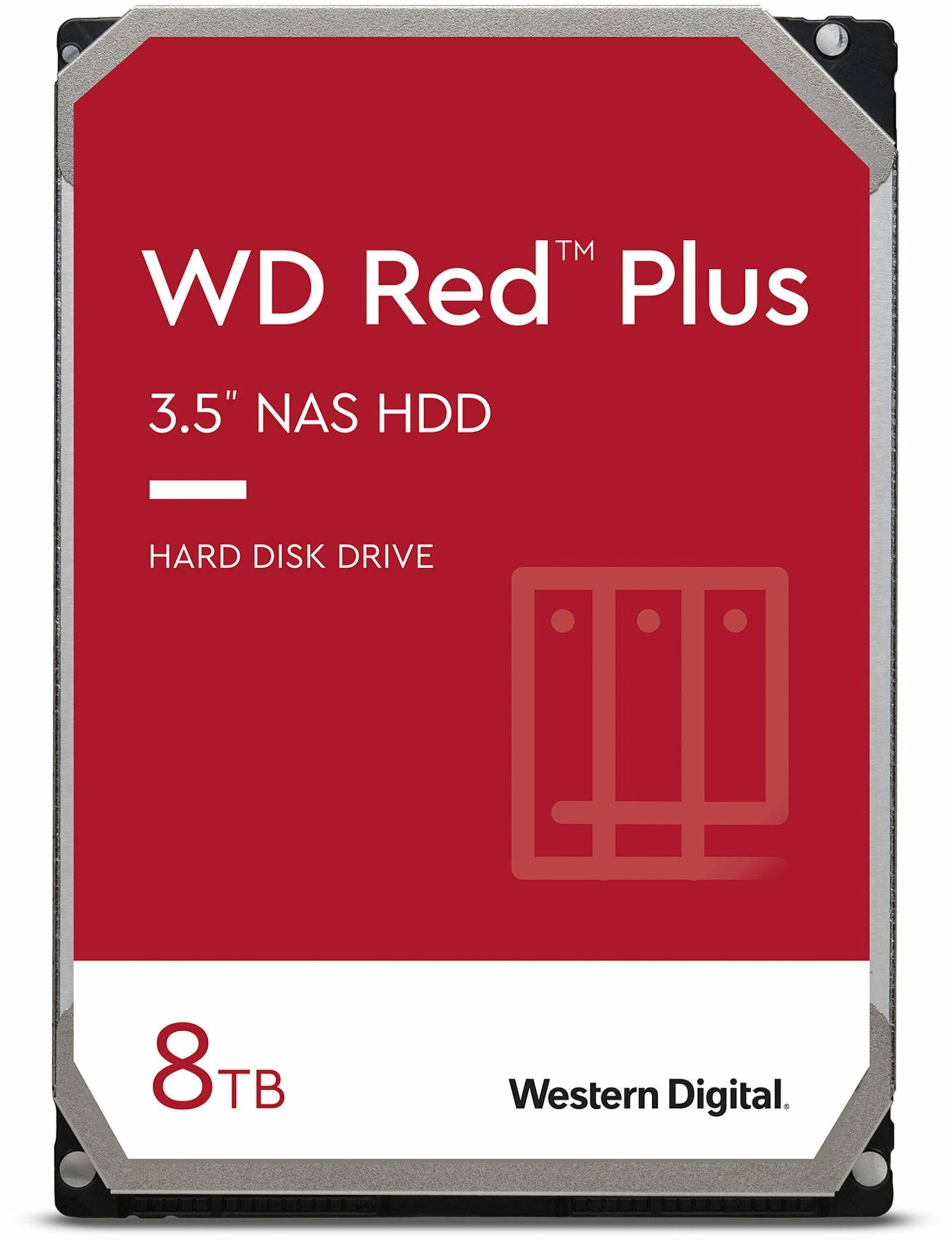 Жорсткий диск WD 3.5" 5640 128MB SATA Red Plus NAS