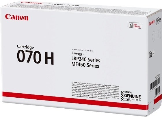 Картридж лазерний Canon 070H MF461dw/463dw/465dw/LBP243dw/246dw Black (10200 стор.) (5640C002)