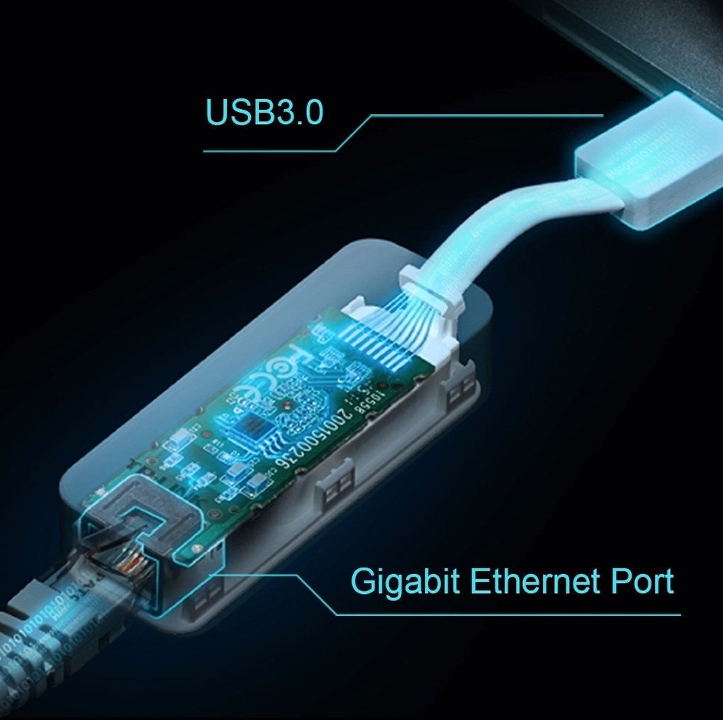 Мережевий адаптер TP-LINK UE300 USB3.0 (UE300)