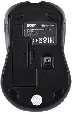 Мышь Acer OMR010, WL, Black (ZL.MCEEE.028)