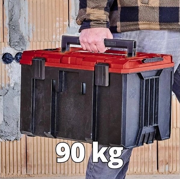 Пластиковий кейс Einhell E-Case M, до 90 кг (4540021)