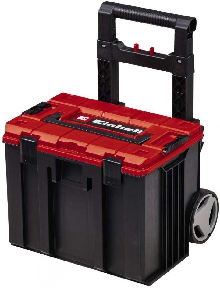 Пластиковый кейс Einhell E-Case L с колесами до 120кг, колеса 15см, 6.05кг (4540014)