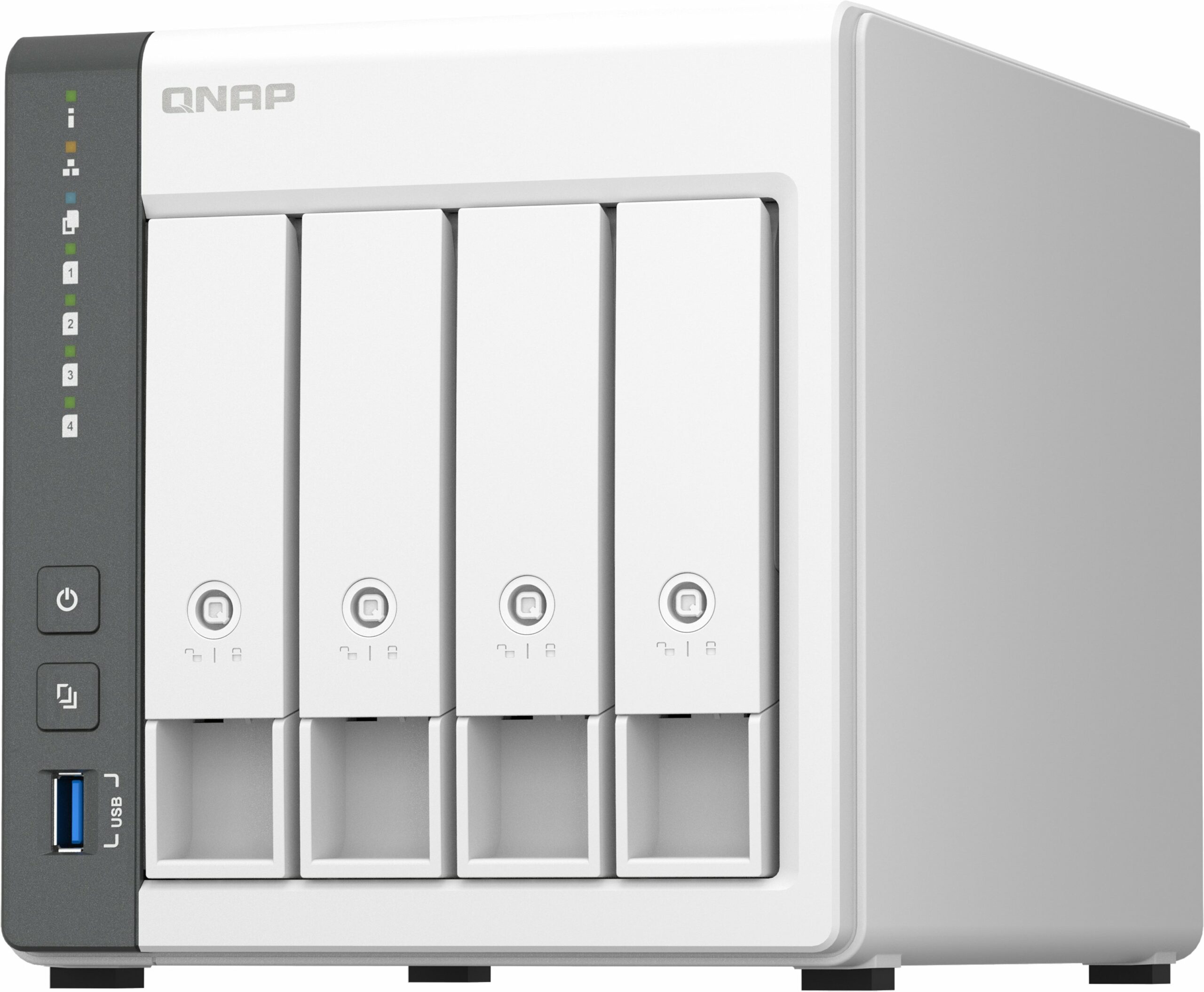 Мережеве сховище QNAP TS-433-4G (2.5GbE)