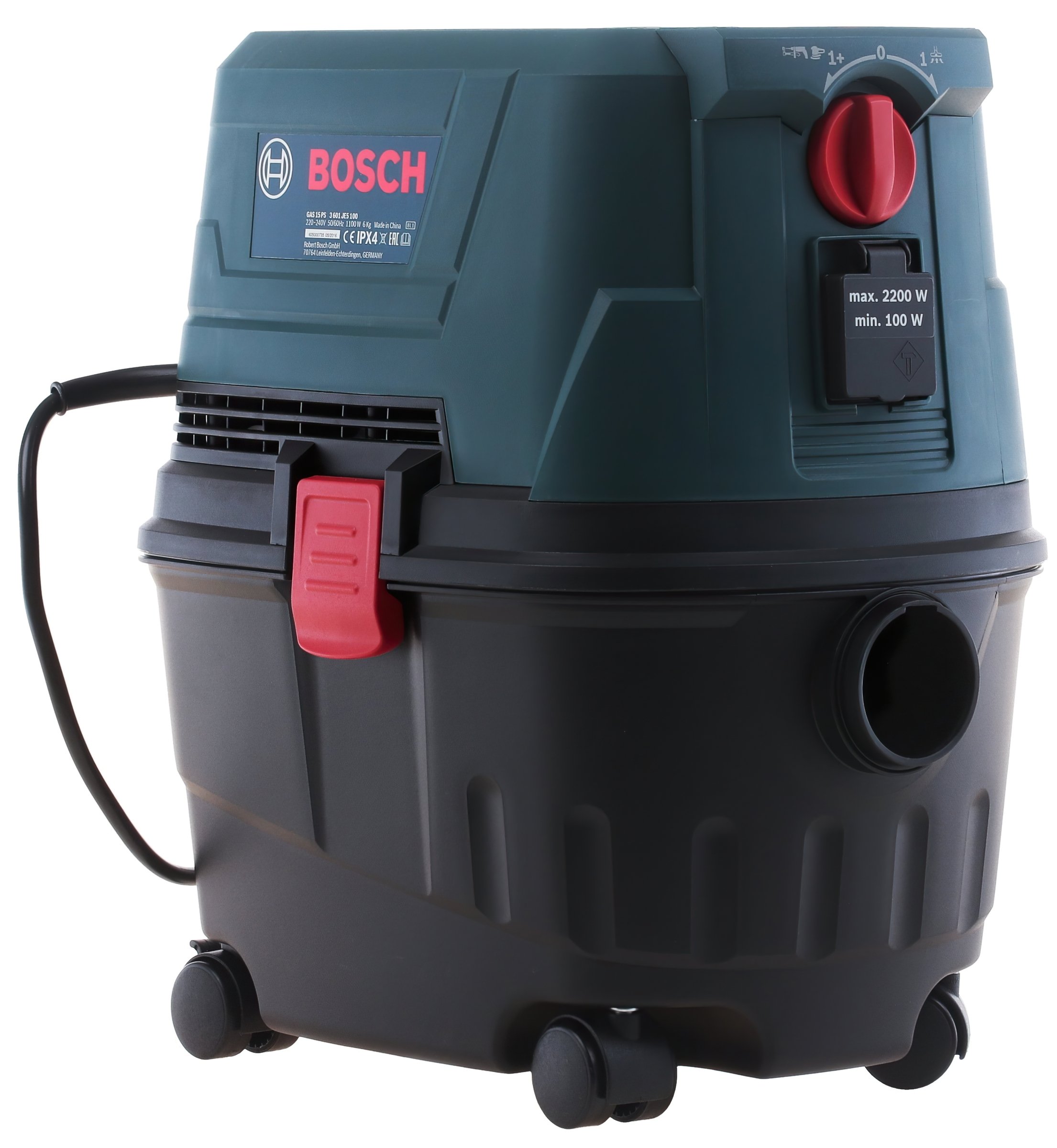 Промисловий пилосос Bosch GAS 15 PS