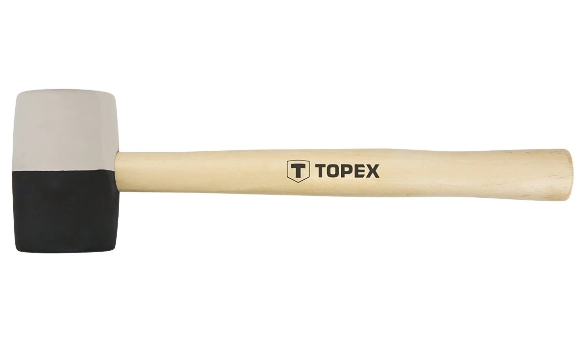 Киянка гумова TOPEX O 58 мм, 450 г 02A354