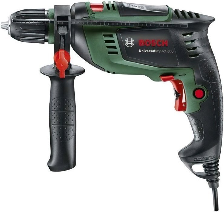 Дрель ударная Bosch UniversalImpact 800, 800Вт, БЗУ, 1.8 кг (0.603.131.120)