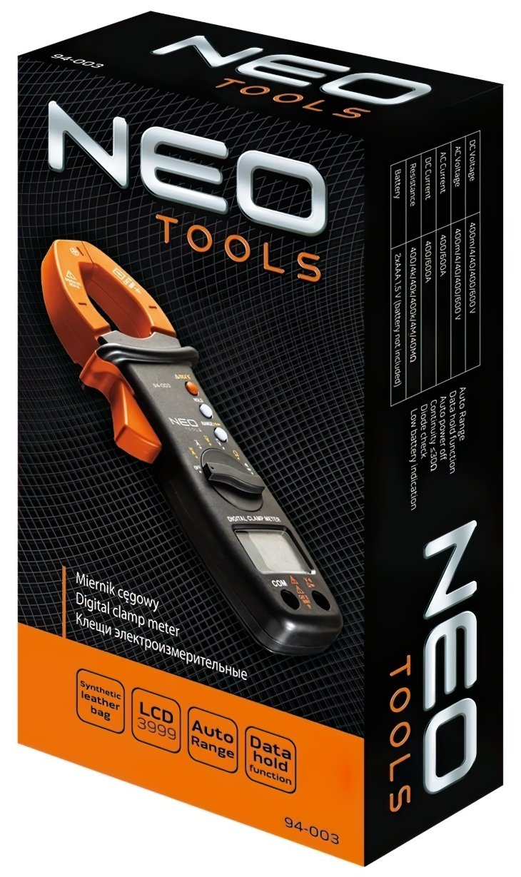 Электроизмерительные клещи Neo Tools (94-003)