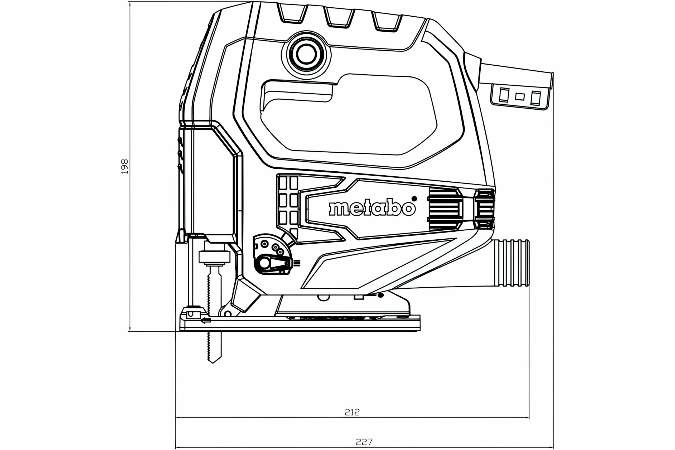 Електролобзик Metabo STEB 65 Quick