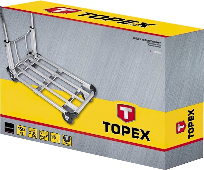 Тележка грузовая TOPEX до 150 кг (79R300)