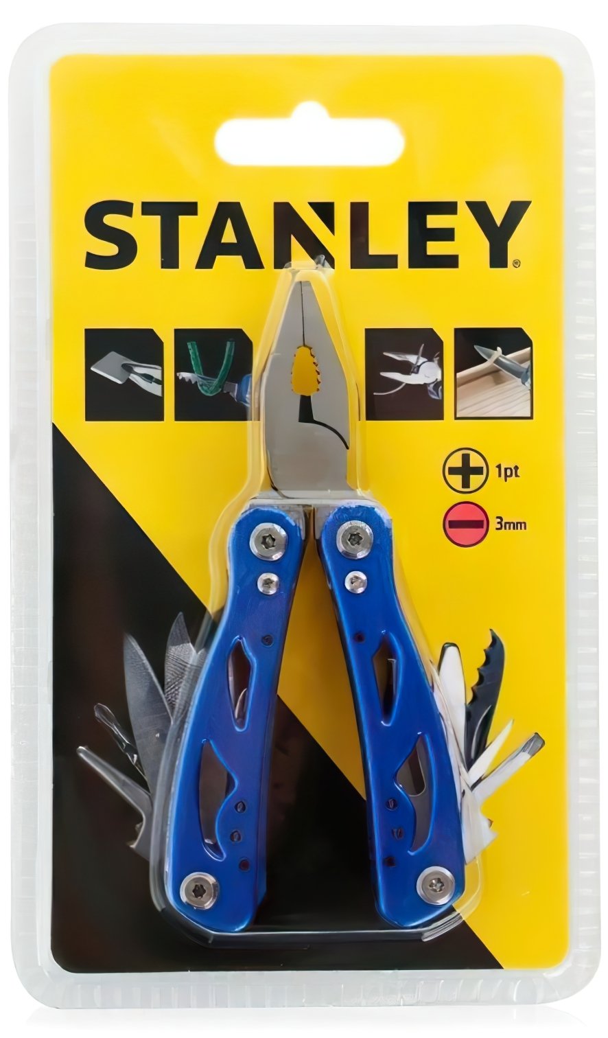 Мультиінструмент" Mini Multitool" Stanley (STHT0-70648)