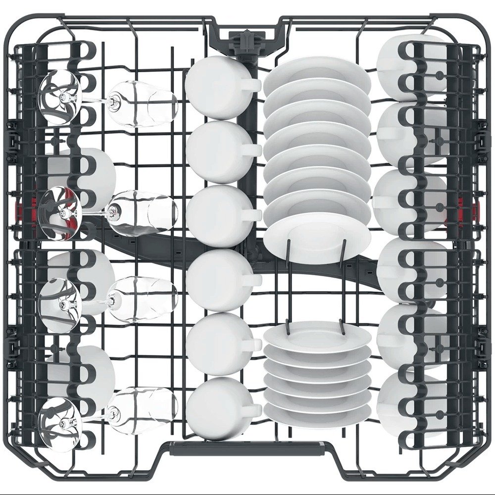 Вбудована посудомийна машина Whirlpool WSIO3O34PFEX White