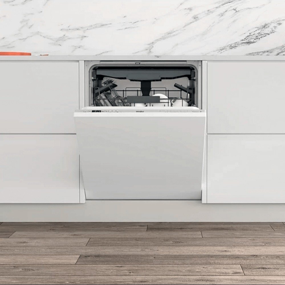 Встраиваемая посудомоечная машина Whirlpool WSIO3O34PFEX White