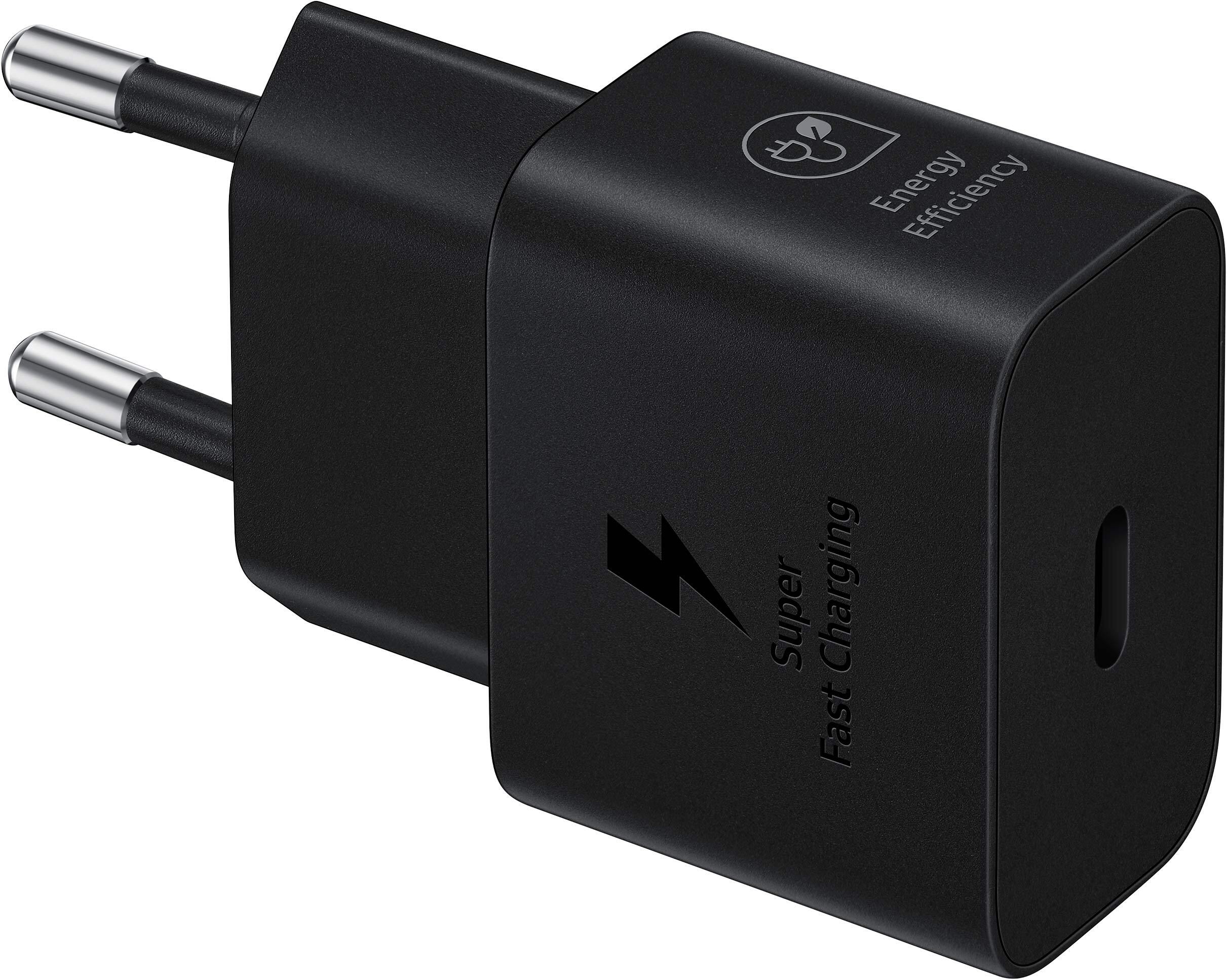 Зарядний пристрій Samsung 25W Power Adapter (w C to C Cable) Black (EP-T2510XBEGEU)