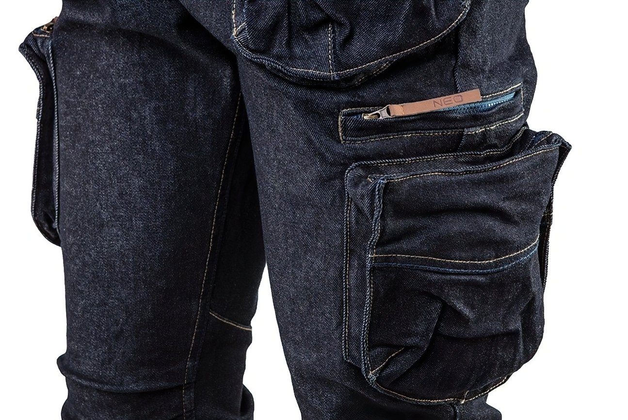 Брюки рабочие Neo Tools DENIM, 5 карманов, р. XS (81-229-XS)