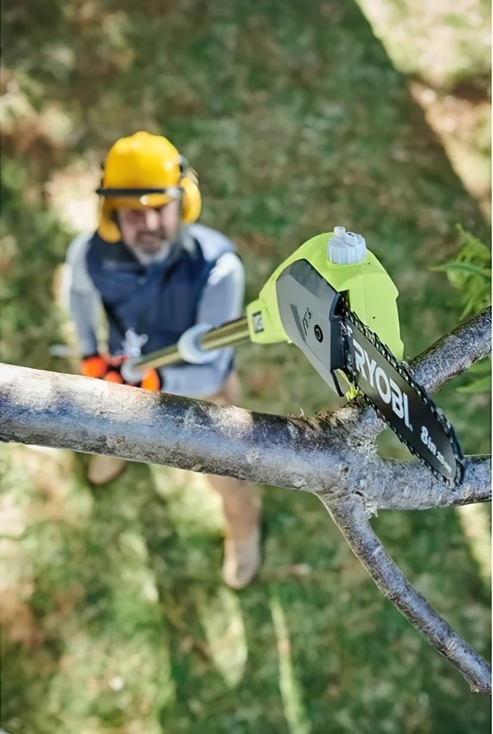 Висоторіз ланцюговий акумуляторний Ryobi OPP1820 18В ONE+ без АКБ та ЗП (5133001250)