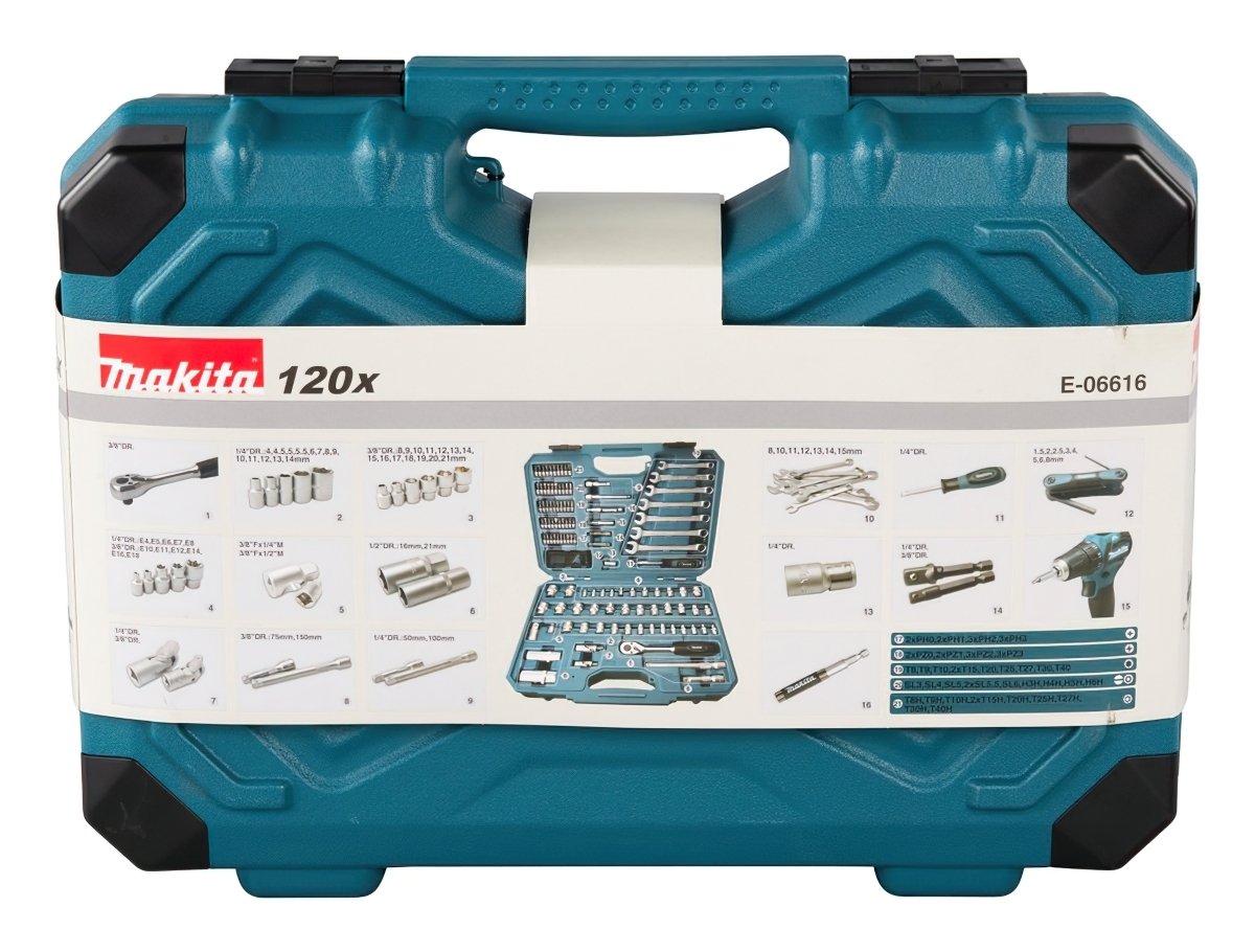 Набор ручного инструмента Makita E-06616