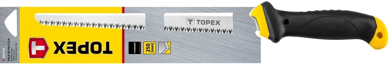 Ножівка для гіпсокартону TOPEX, 250 мм, 8TPI