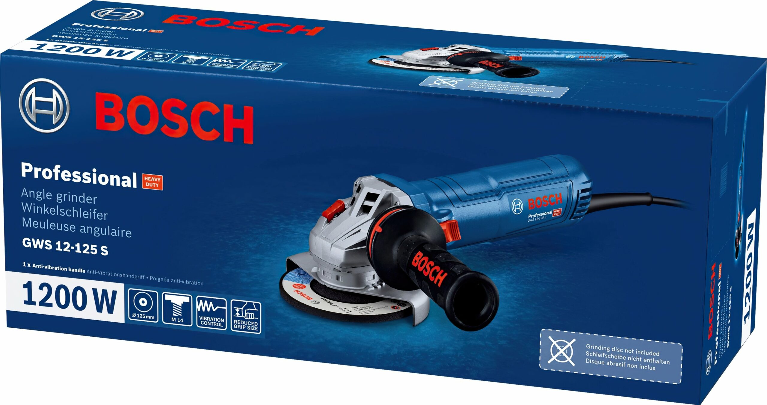 Шлифмашина угловая Bosch GWS 12-125 S (0.601.3A6.020)