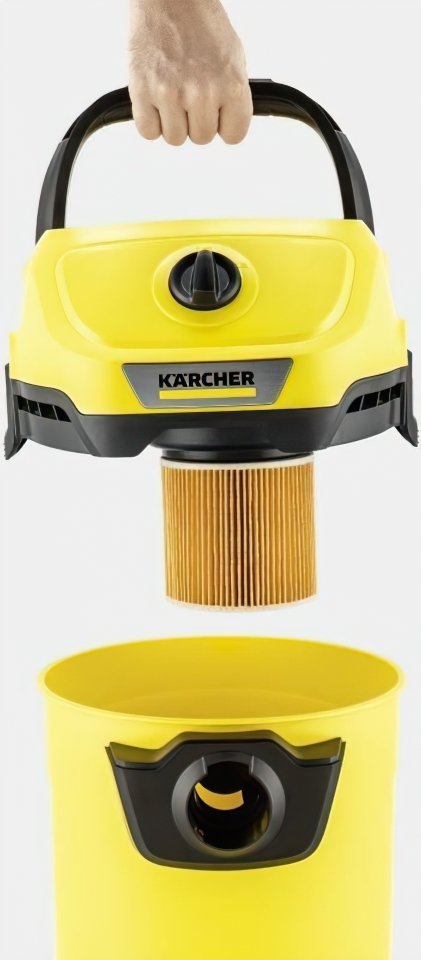 Пилосос Karcher WD 3-18 без АКБ та ЗП (1.628-550.0)