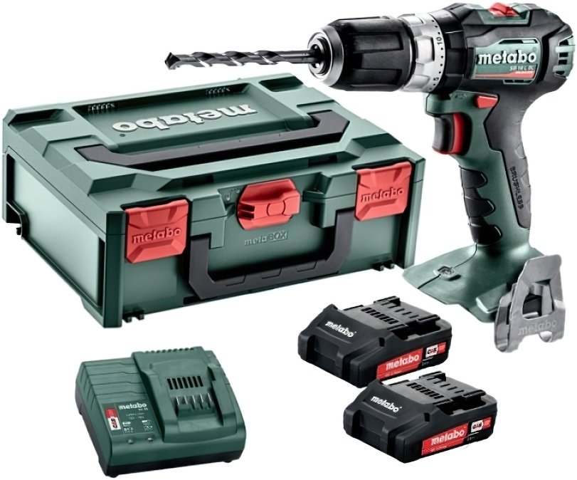 Дриль ударний Metabo SB 18 L BL, акумуляторний, Li-Power, 2*18В, 2Аг (602331500)