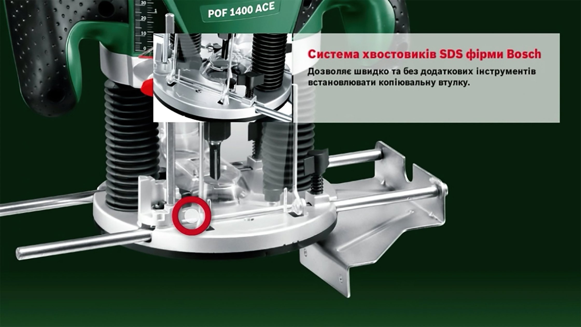 Фрезер Bosch POF 1400 ACE