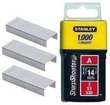 Скобы к степлеру Stanley 4мм (1-TRA202T)