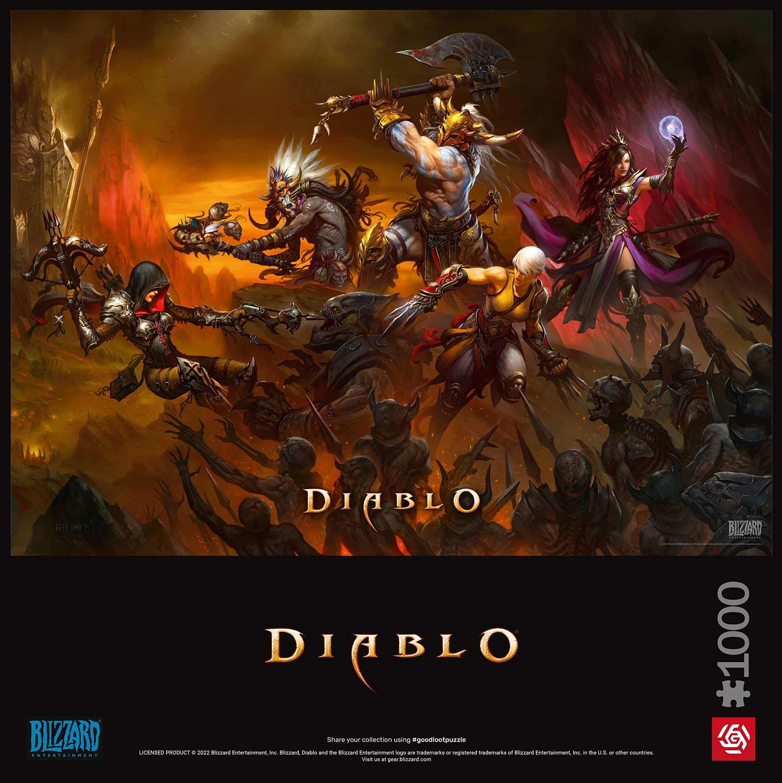 Пазл Diablo: Heroes Battle 1000 ел. (5908305235415)