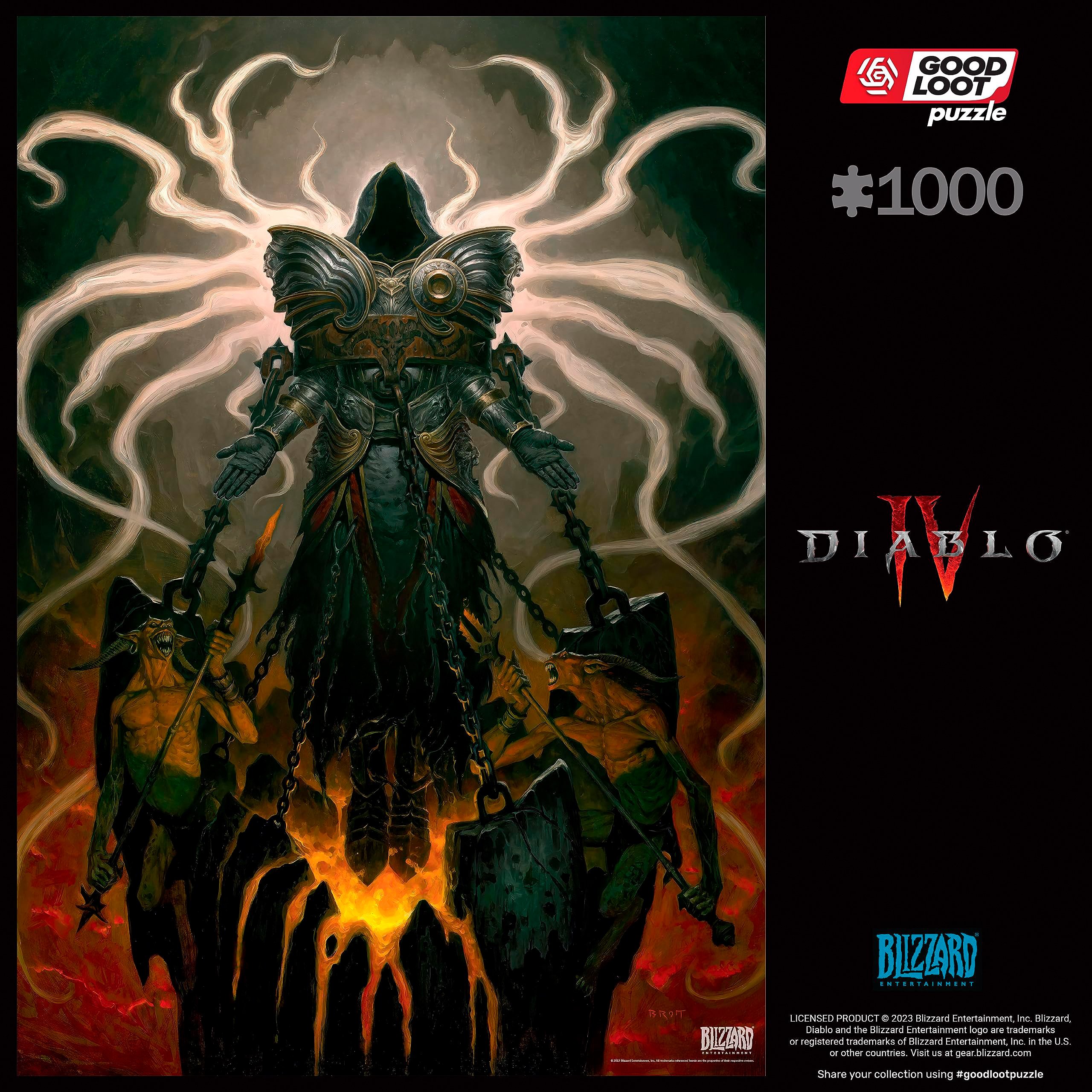 Пазл Diablo IV: Inarius 1000 ел. (5908305244912)