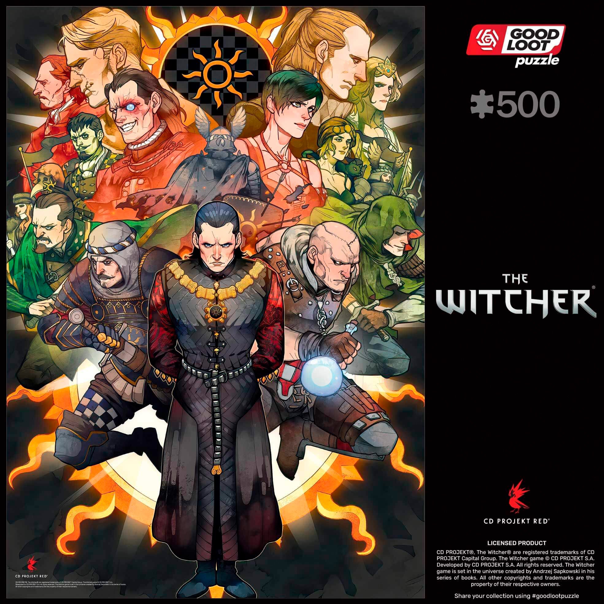 Пазл Witcher: Nilfgaard 500 ел. (5908305244936)