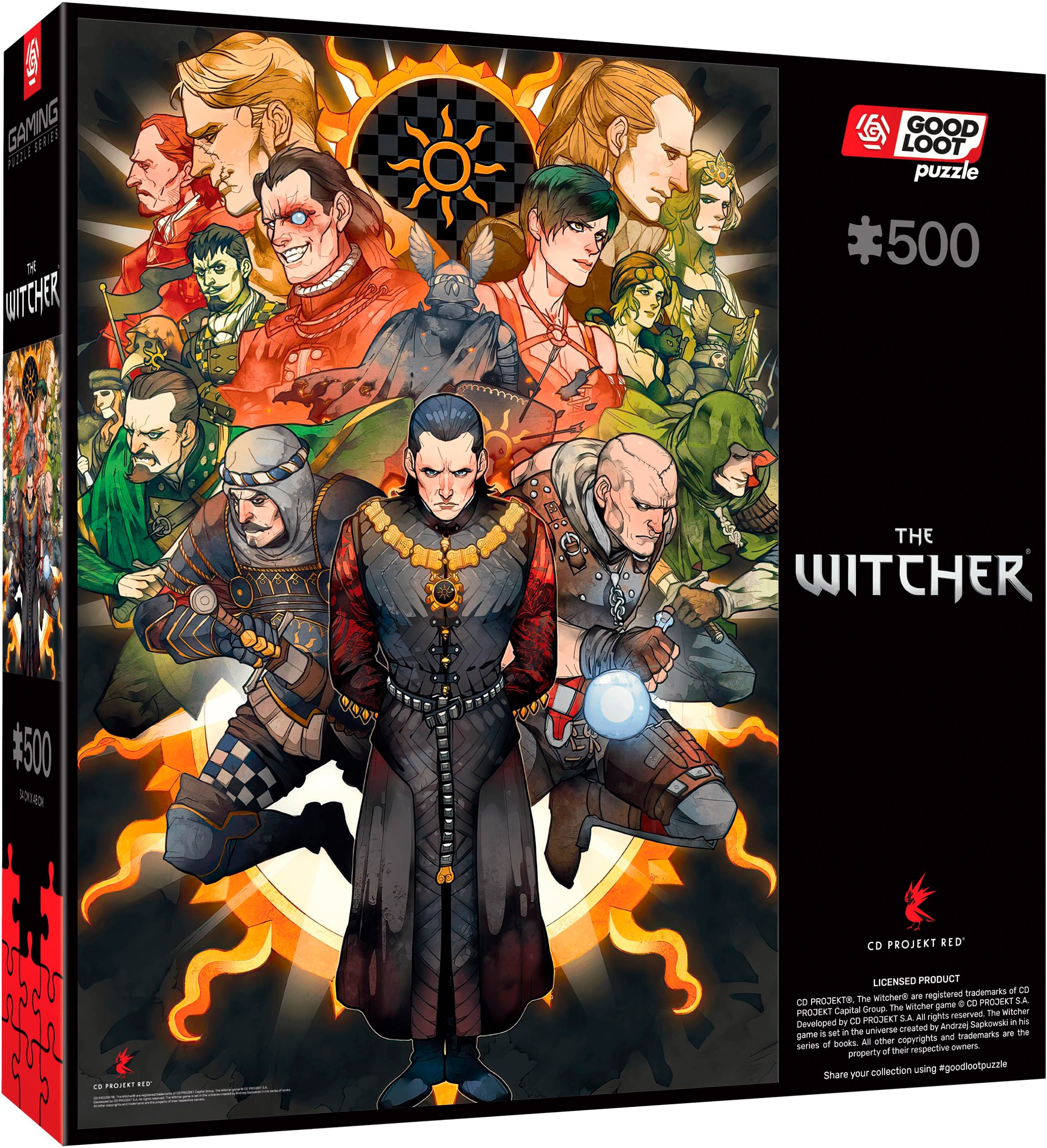 Пазл Witcher: Nilfgaard 500 ел. (5908305244936)